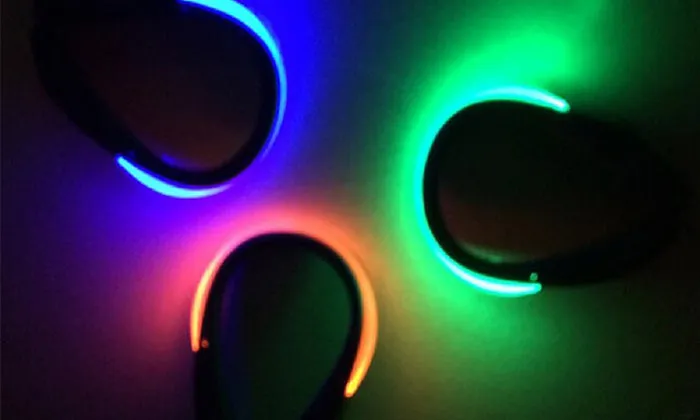 2-Pack Night Safety LED Shoe Clip Lights for Biking, Running, Walking