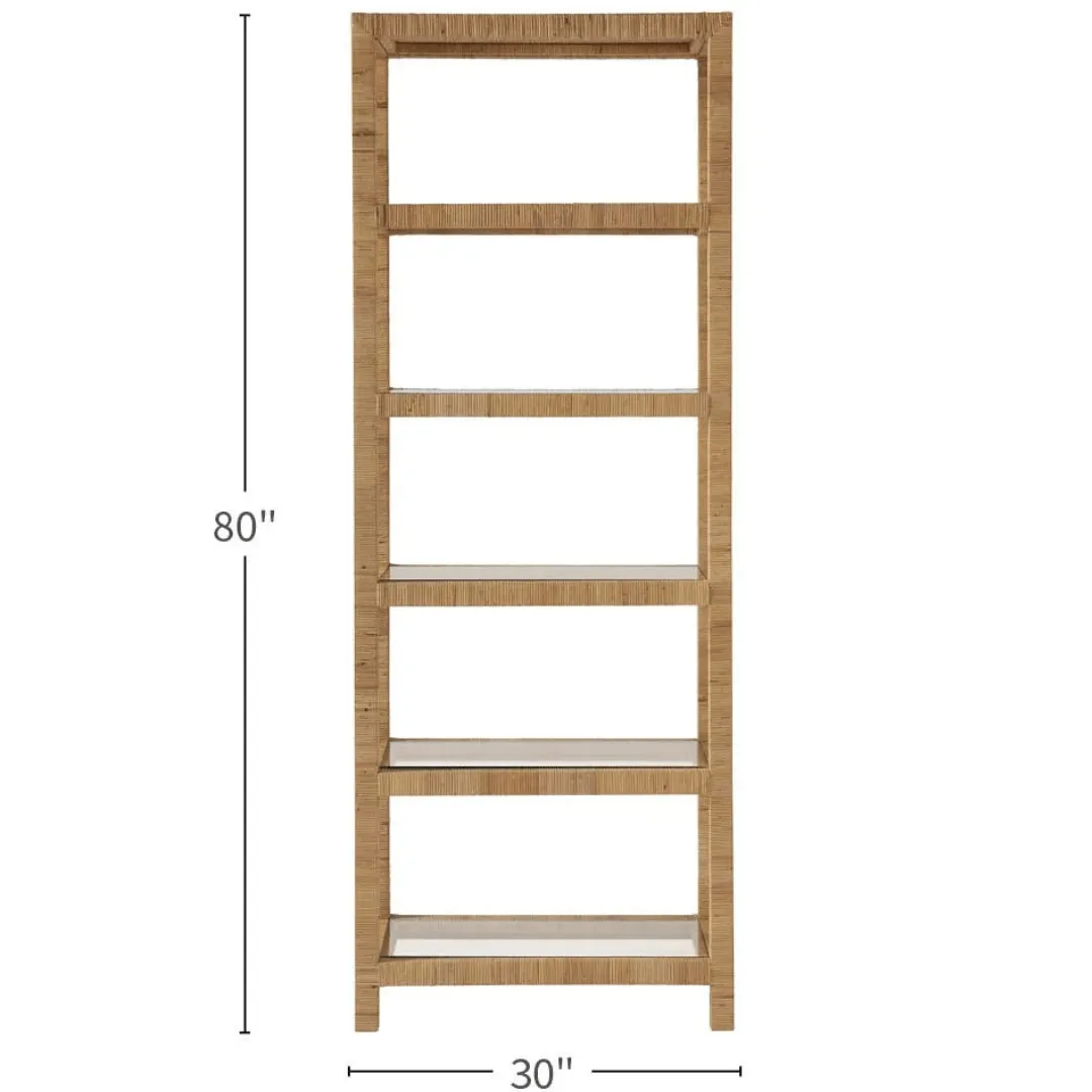 Sarasota Beach Woven Etagere