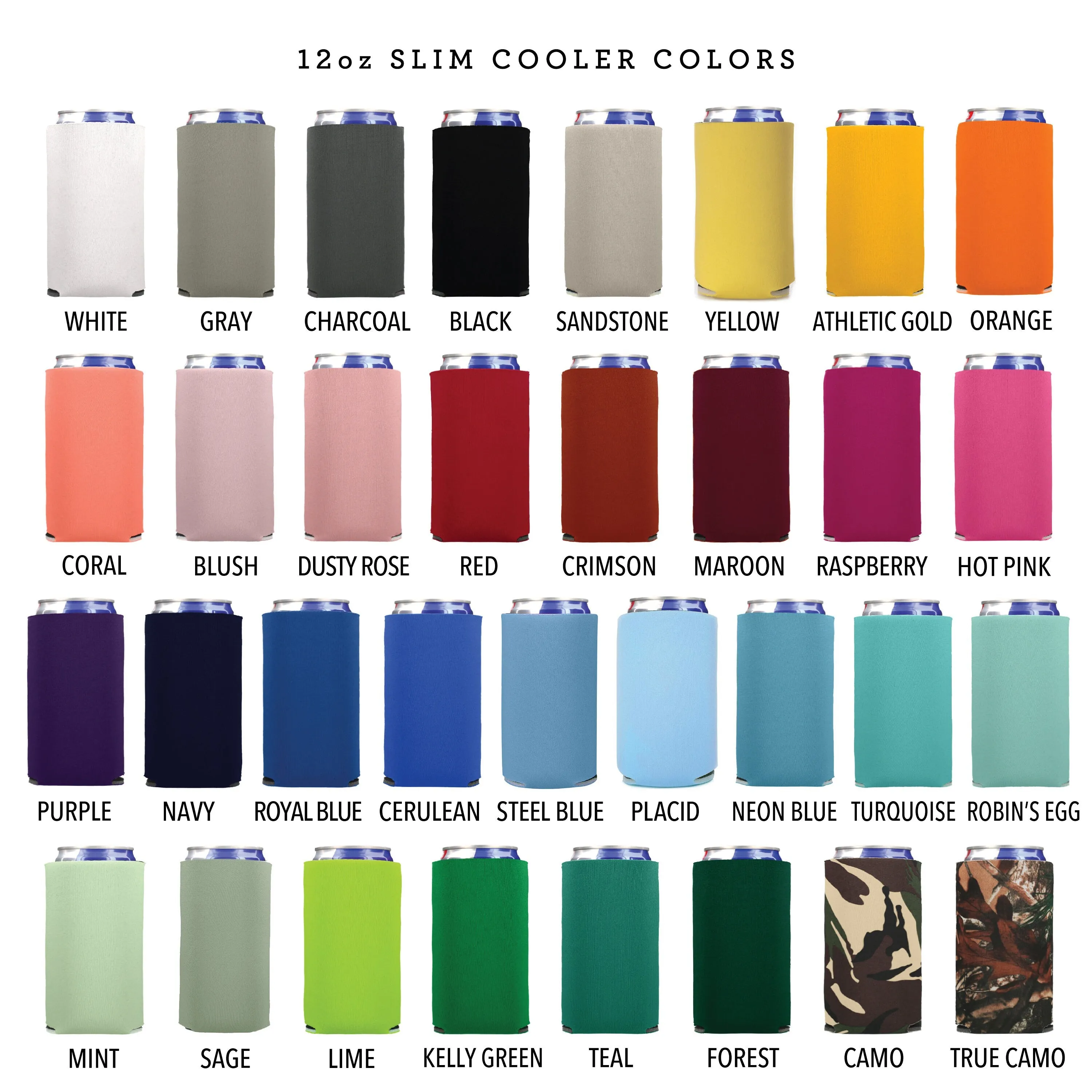 Slim 12oz Wedding Can Cooler #144S - I'll Drink to That